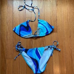 Trina Turk colorful string bikini